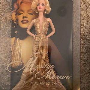 Marilyn Monroe collectible Barbie. New in box. 50th anniversary